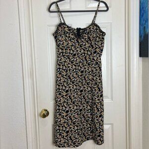 Forever 21 floral midi dress size L